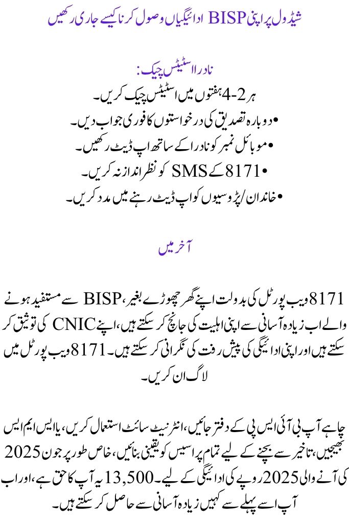 The Excellent 8171 Web Portal Login: A Simple Guide to Eligibility Verification and CNIC Check