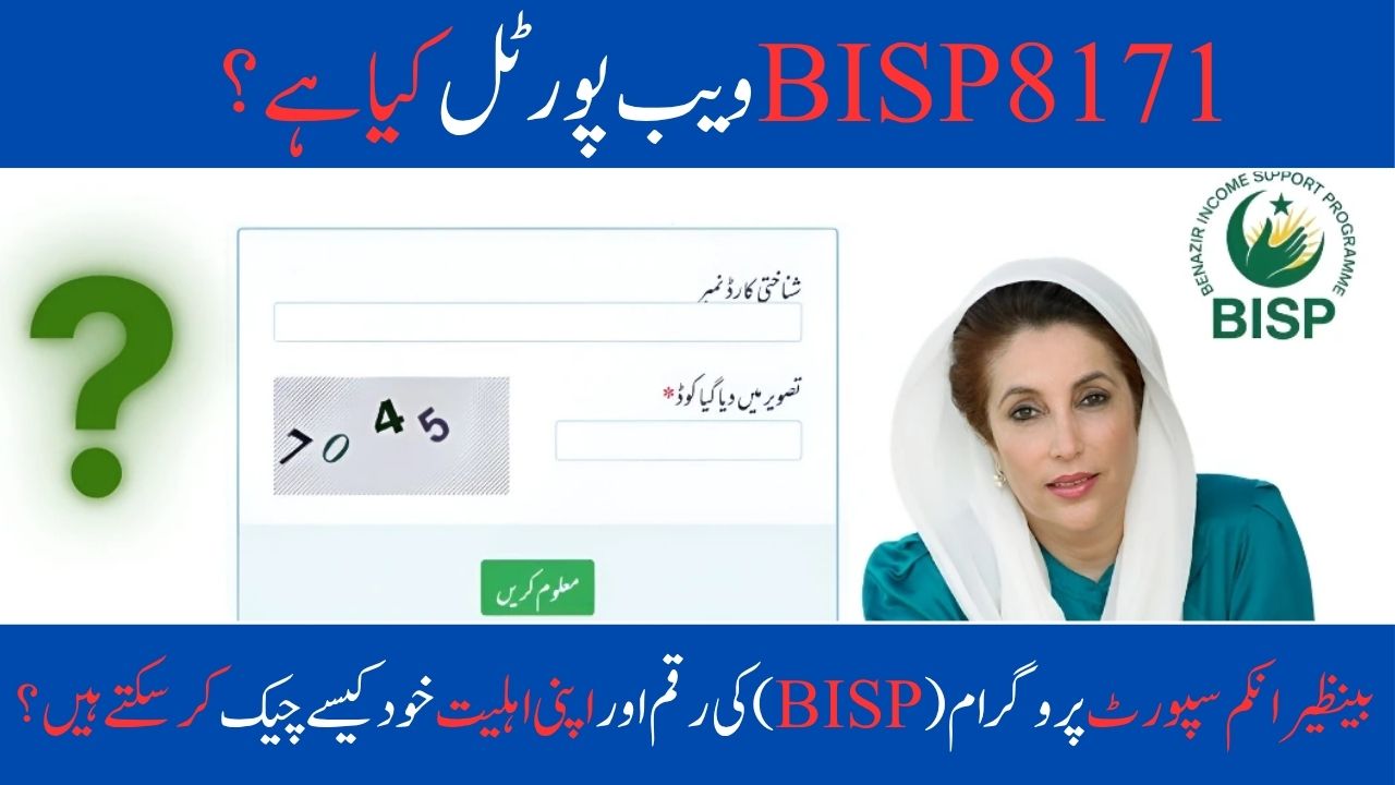 What is the online gateway for BISP 8171? And how can we use it to obtain our payment details?